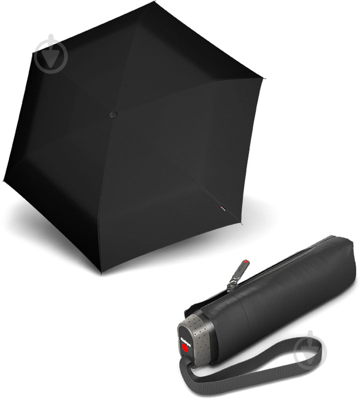 Зонт Knirps TS.010 Black 9540101000 - фото 1 Зонт Knirps TS.010 Black 9540101000 - фото 1