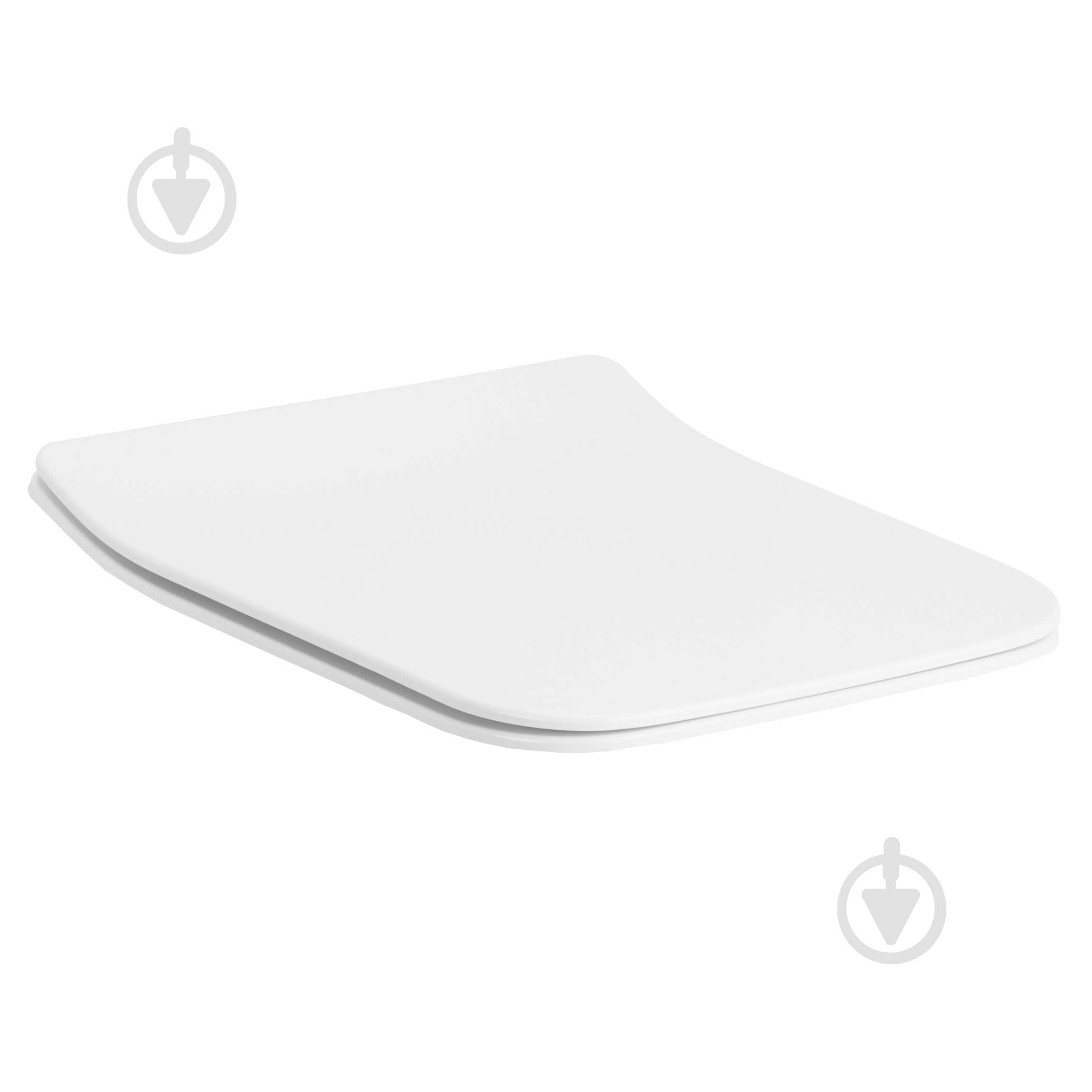 Сиденье для унитаза VOLLE Leon, Libra Soft-Close 13-11-162 - фото 1