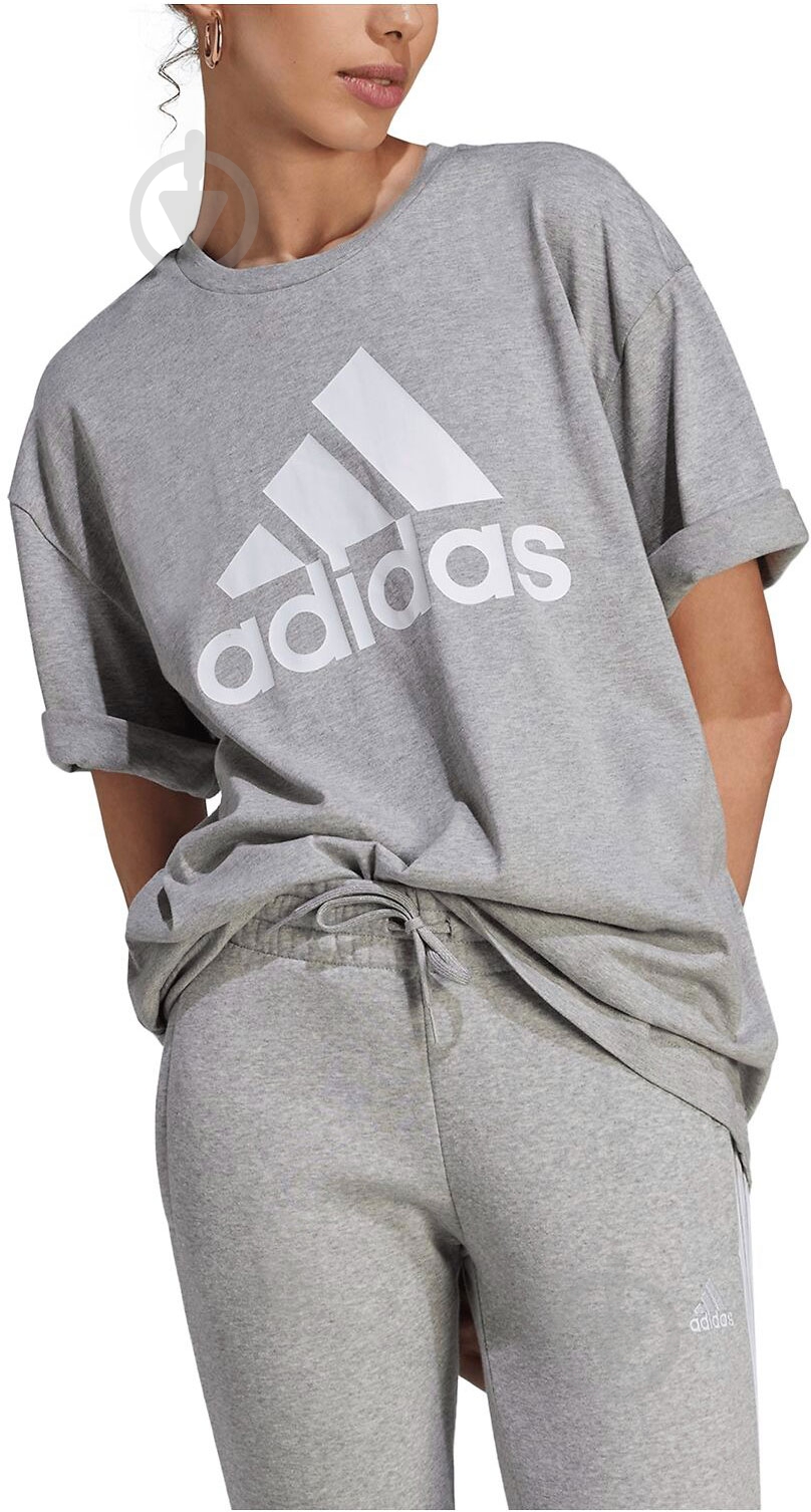 Футболка Adidas Essentials Big Logo IL3322 р.M серый - фото 3