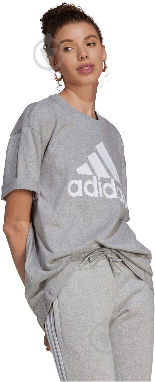 Футболка Adidas Essentials Big Logo IL3322 р.M серый - фото 2