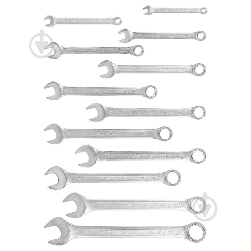 Набор ключей комбинированных Rock FORCE RF-5121MP - фото 3