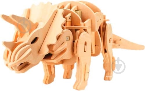 3D-конструктор Robotime трицератопс с пультом ДУ (D400) (6946785100037) - фото 1 3D-конструктор Robotime трицератопс с пультом ДУ (D400) (6946785100037) - фото 1