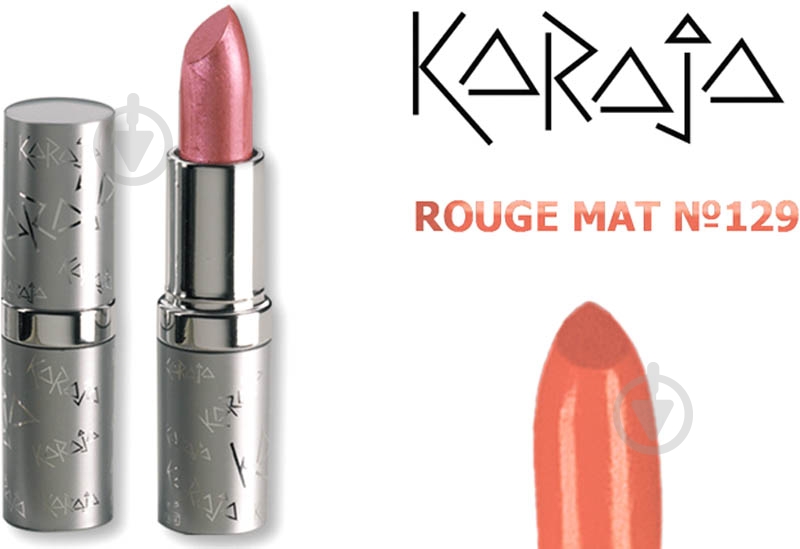 Помада губная KARAJA Rouge Mat 129 3,5 мл - фото 1 Помада губная KARAJA Rouge Mat 129 3,5 мл - фото 1