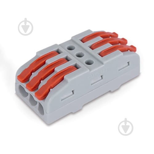 Клема швидкого монтажу 2x0,08-4/2,5 мм б/п 1 шт. 22-2423У - фото 1 Клема швидкого монтажу 2x0,08-4/2,5 мм б/п 1 шт. 22-2423У - фото 1