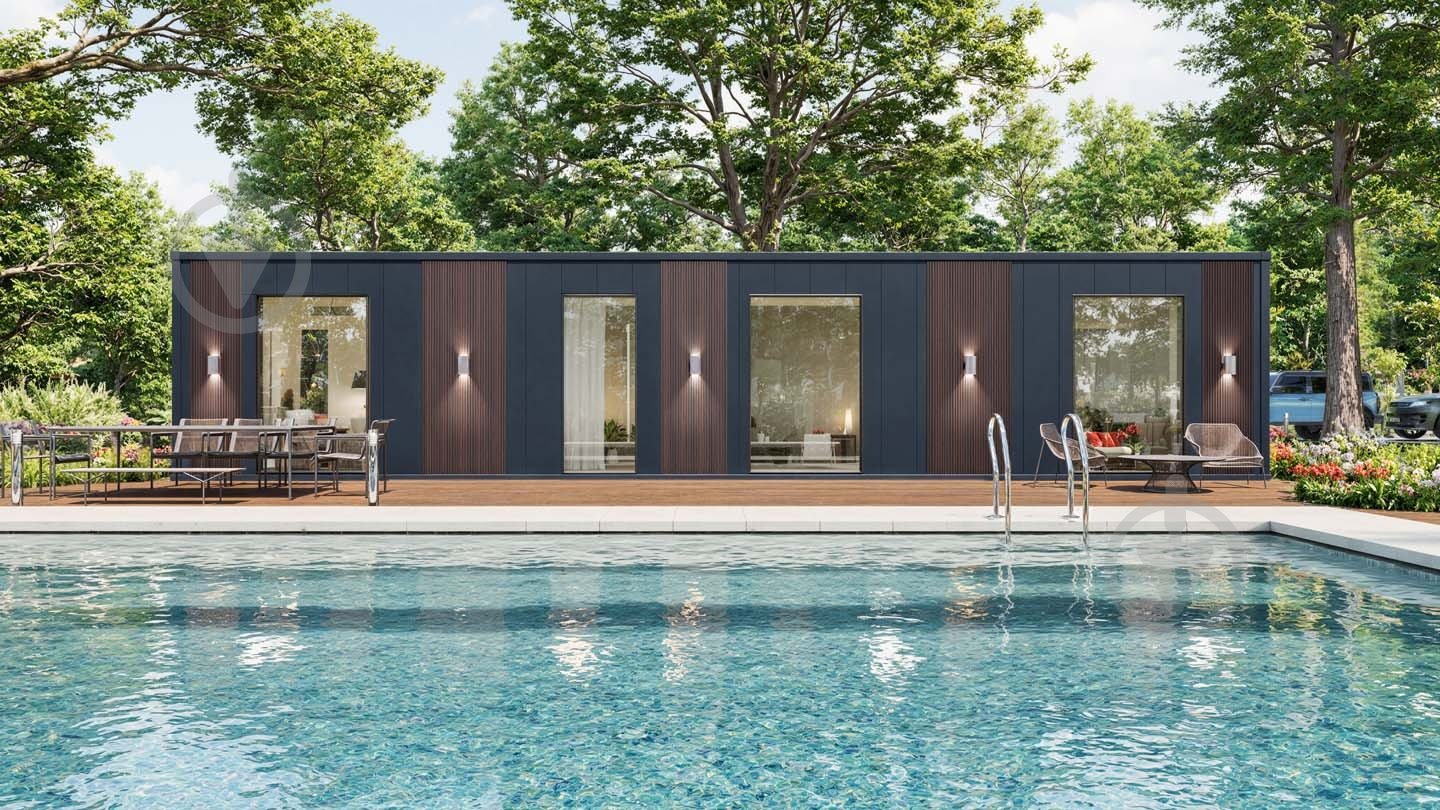 Модульный дом SIP46 Budmall Базовый - фото 1