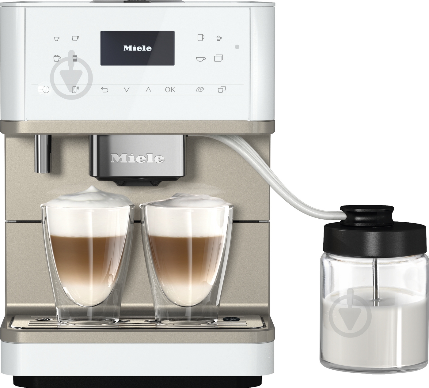 Кофемашина Miele CM 6360 Brilliant White - фото 1