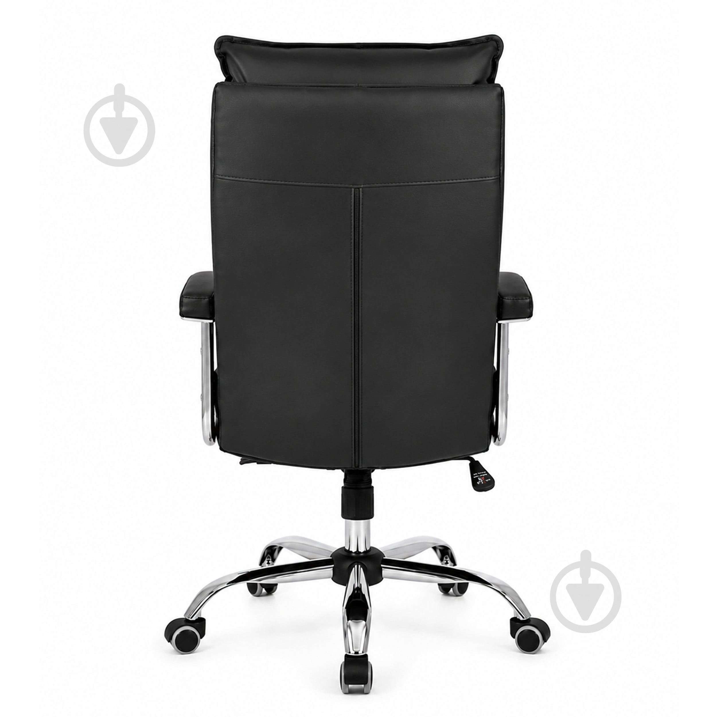 Кресло офисное Примтекс Плюс Flex Chrome MF D-5 PK черный - фото 4