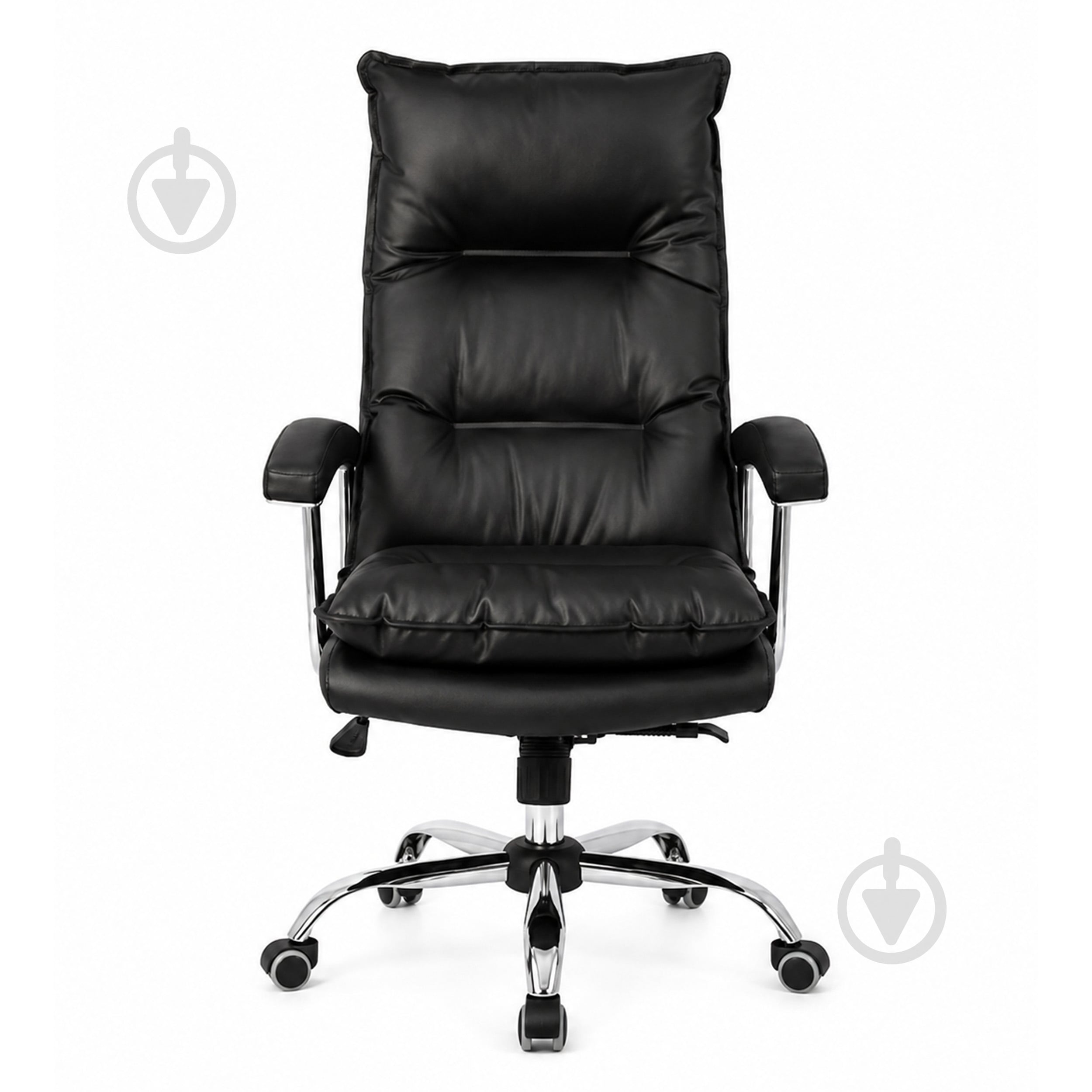 Кресло офисное Примтекс Плюс Flex Chrome MF D-5 PK черный - фото 3