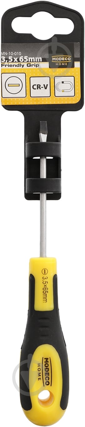 Отвертка MODECO Friendly Grip SL3,2×65 мм MN-10-010 - фото 3