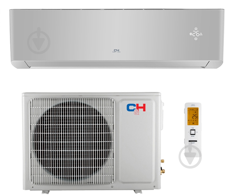 Кондиционер Cooper&Hunter CH-S12FTXAL-SC silver - фото 1 Кондиционер Cooper&Hunter CH-S12FTXAL-SC silver - фото 1