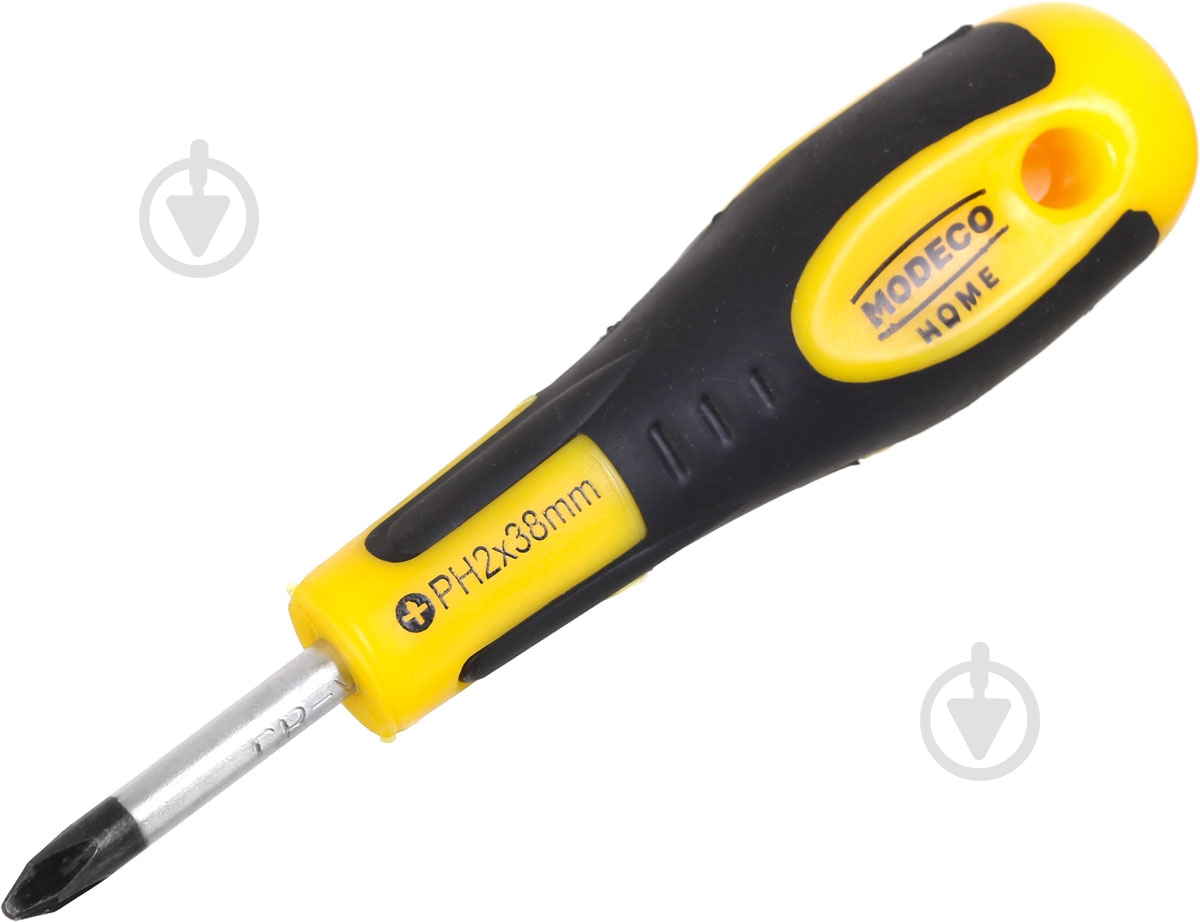 Викрутка Modeco Friendly Grip PH2×40 мм MN-10-029 - фото 1 Викрутка Modeco Friendly Grip PH2×40 мм MN-10-029 - фото 1