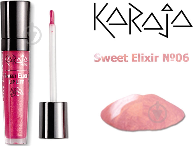 Блиск для губ KARAJA Sweet Elixir №06 4 мл - фото 1