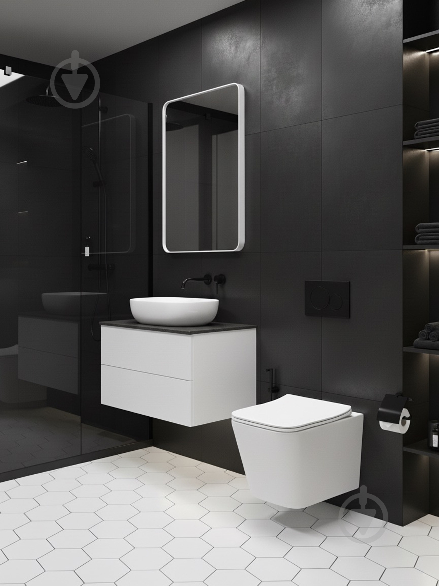 Комплект Helmken 7X52490G01 5 в 1: унитаз с сиденьем Slim Duroplast/Soft-close - фото 10 Комплект Helmken 7X52490G01 5 в 1: унитаз с сиденьем Slim Duroplast/Soft-close - фото 10