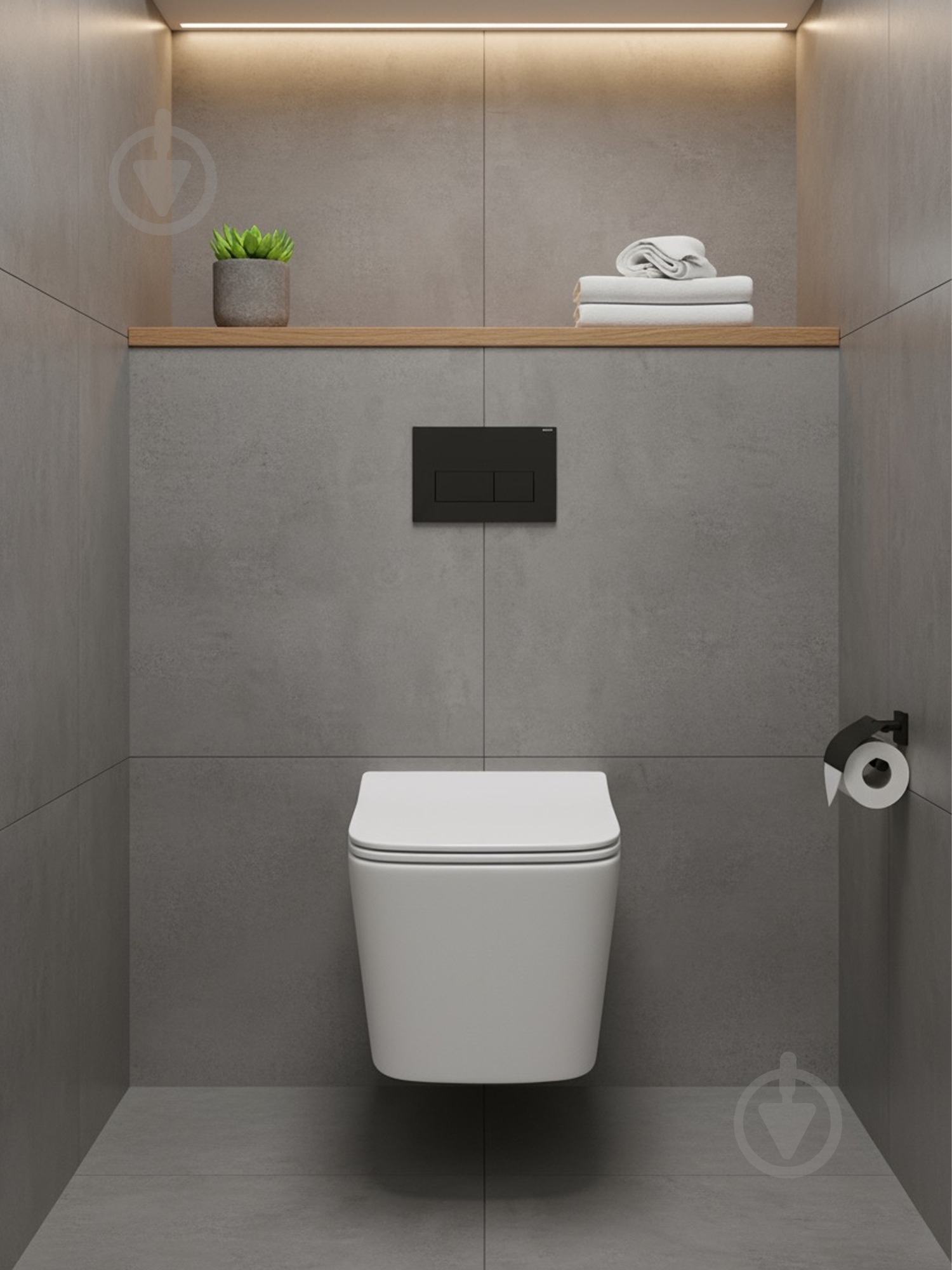 Комплект Helmken 7X52490G01 5 в 1: унитаз с сиденьем Slim Duroplast/Soft-close - фото 11 Комплект Helmken 7X52490G01 5 в 1: унитаз с сиденьем Slim Duroplast/Soft-close - фото 11