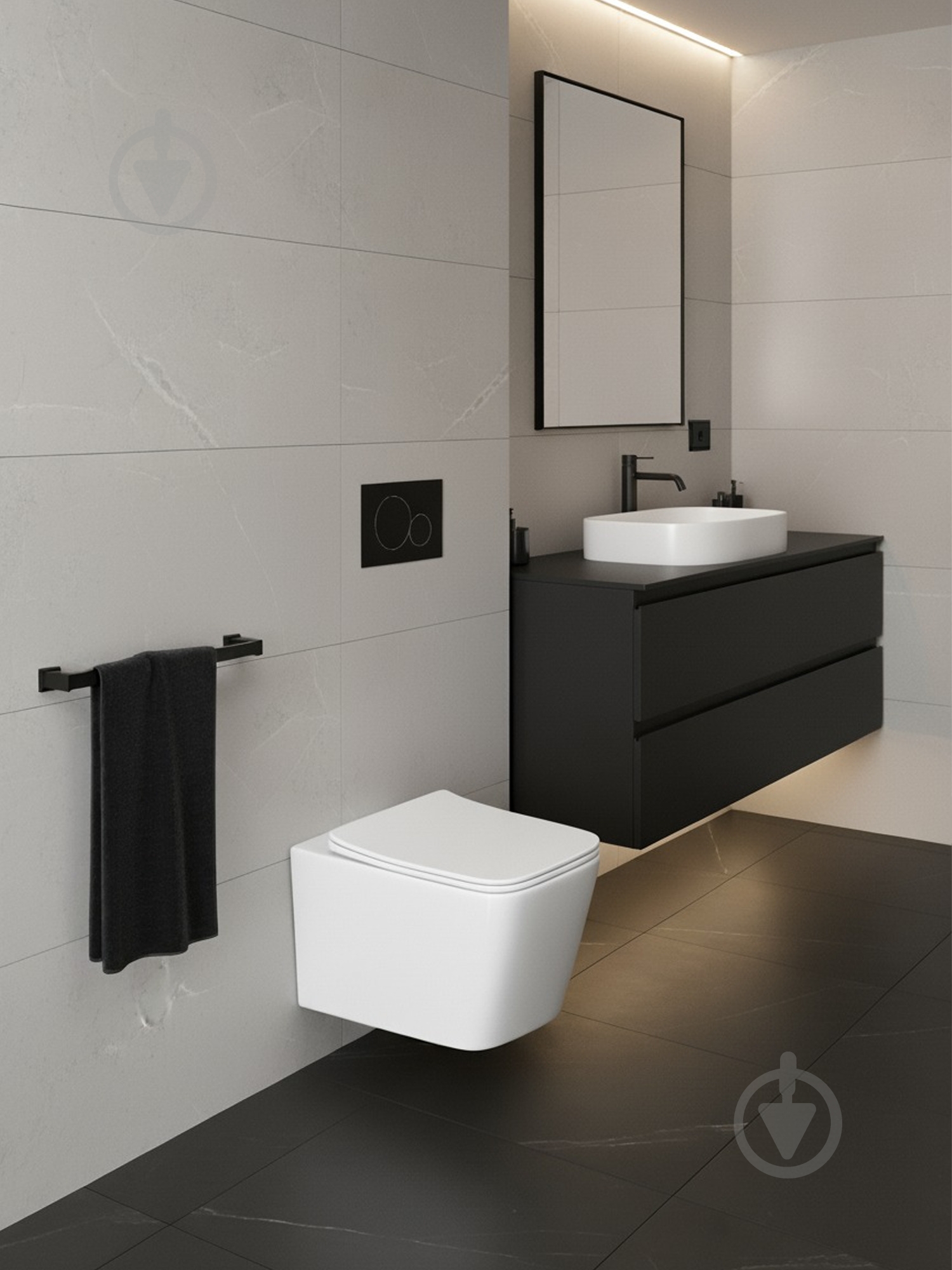 Комплект Helmken 7X52490G01 5 в 1: унитаз с сиденьем Slim Duroplast/Soft-close - фото 14 Комплект Helmken 7X52490G01 5 в 1: унитаз с сиденьем Slim Duroplast/Soft-close - фото 14