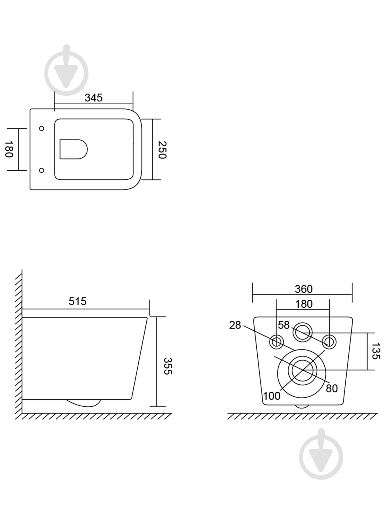 Комплект Helmken 7X52490G01 5 в 1: унитаз с сиденьем Slim Duroplast/Soft-close - фото 16 Комплект Helmken 7X52490G01 5 в 1: унитаз с сиденьем Slim Duroplast/Soft-close - фото 16