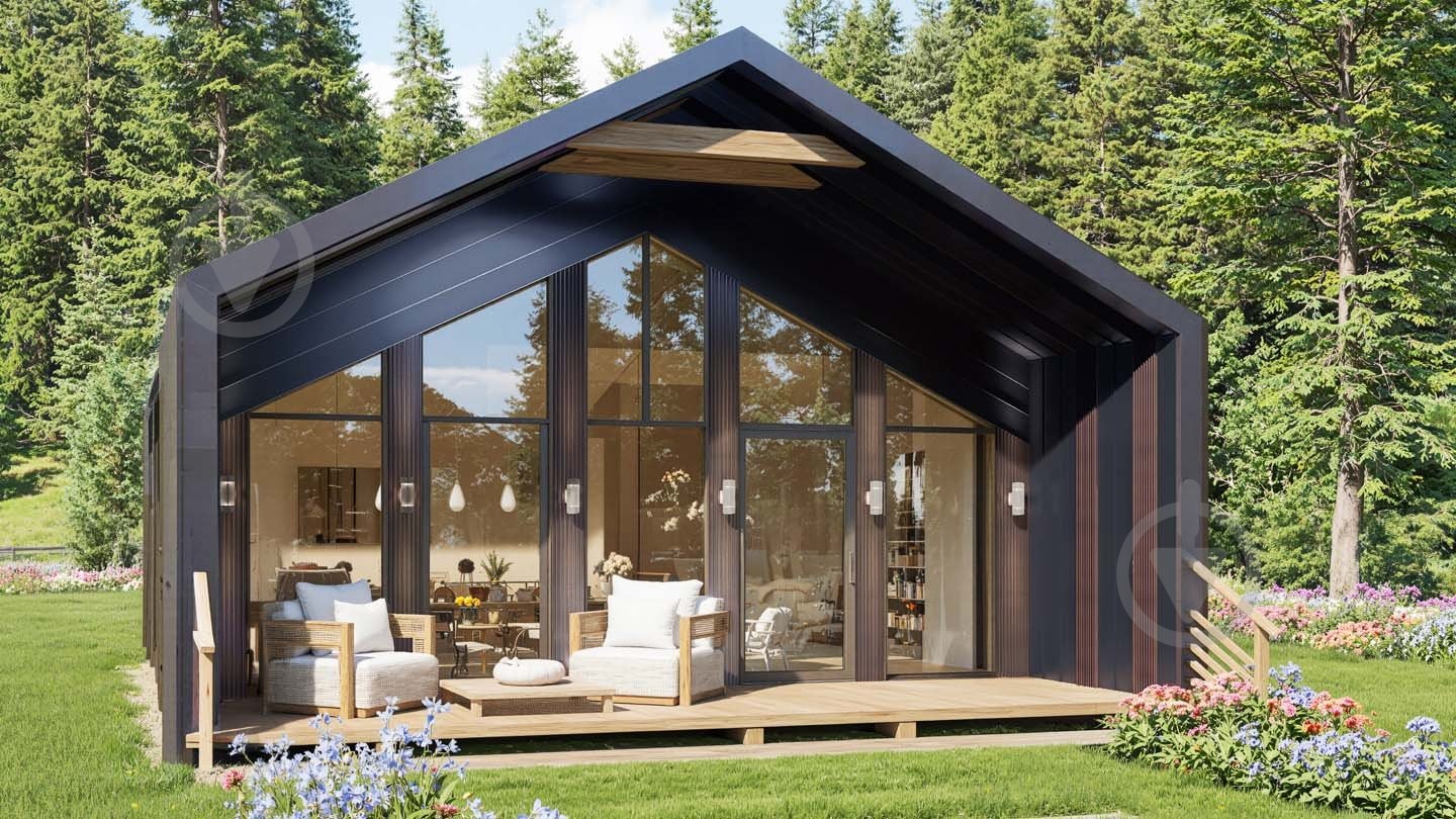 Модульный дом SIP68 Budmall Базовый - фото 1