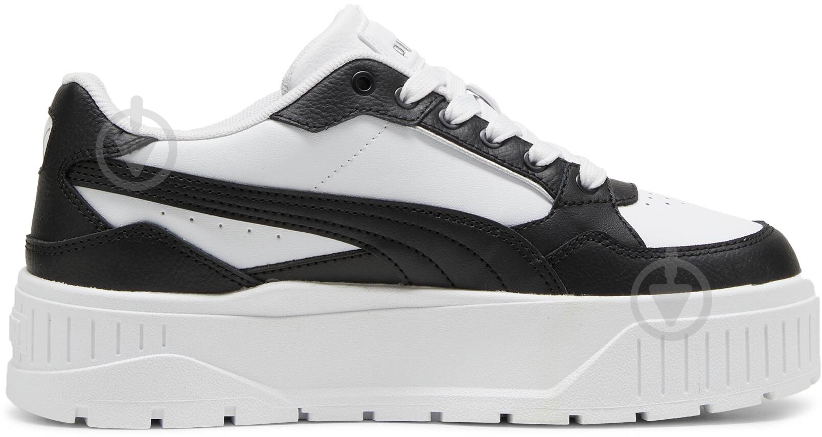 Кросівки жіночі Puma KARMEN II IDOL 39746103 р.37,5 білі із чорним - фото 2 Кросівки жіночі Puma KARMEN II IDOL 39746103 р.37,5 білі із чорним - фото 2