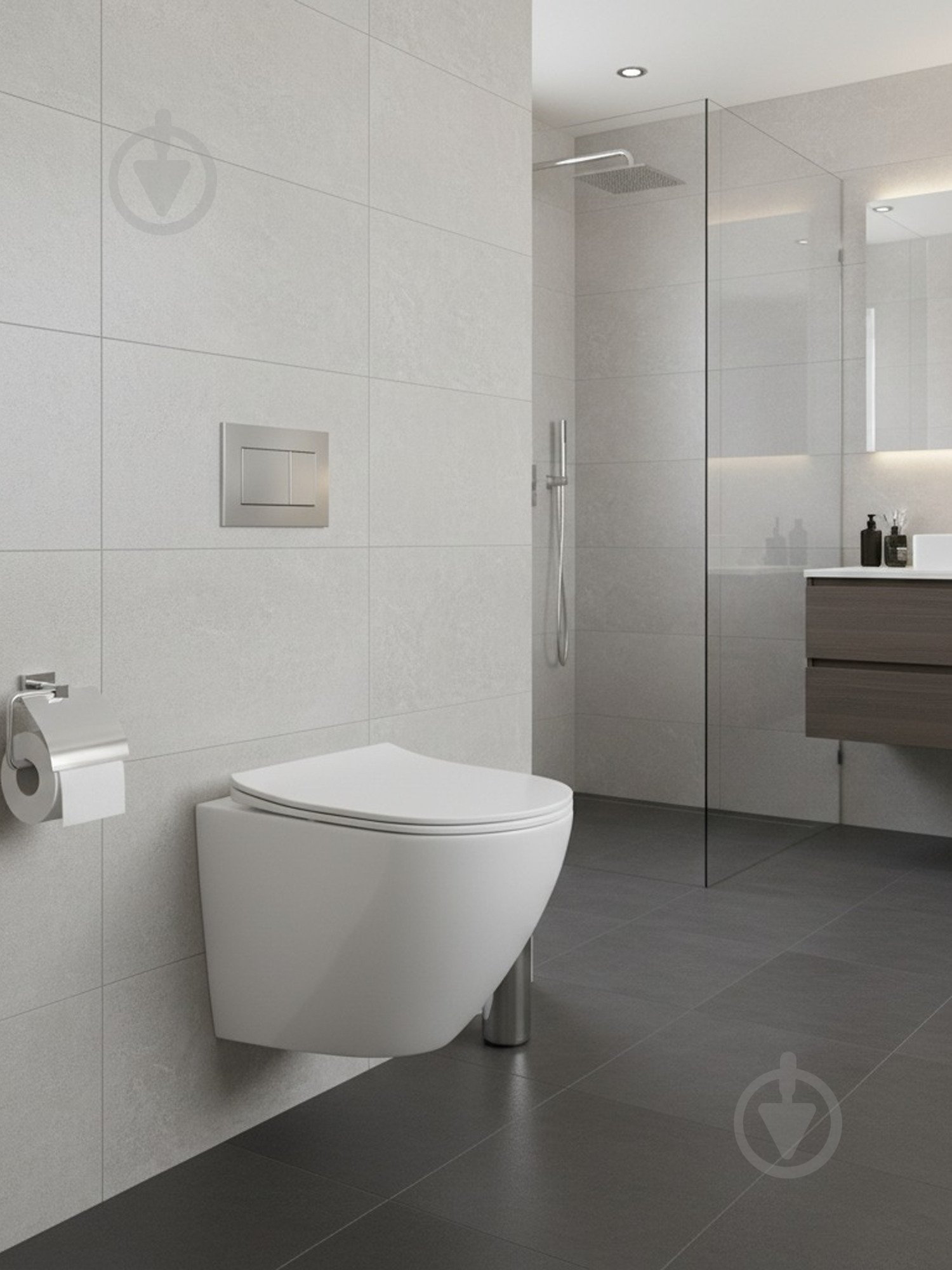 Комплект Helmken 04620F52M4 5 в 1: унитаз с сиденьем Slim Duroplast/Soft-close - фото 11