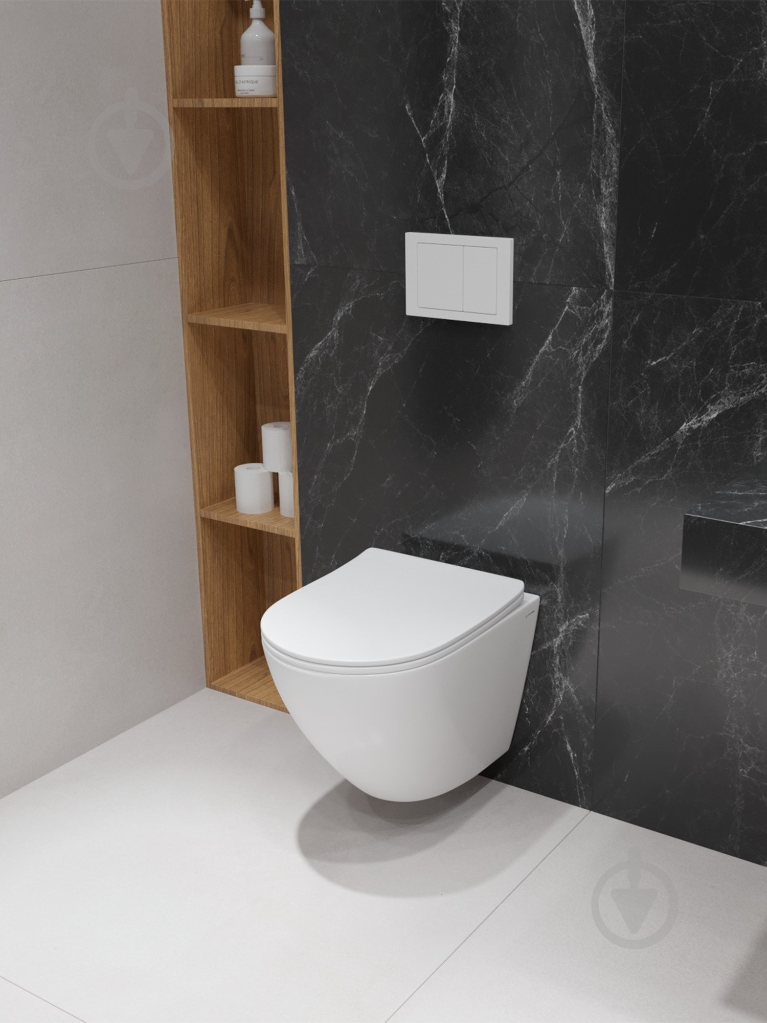 Комплект Helmken 04620F52M4 5 в 1: унитаз с сиденьем Slim Duroplast/Soft-close - фото 6