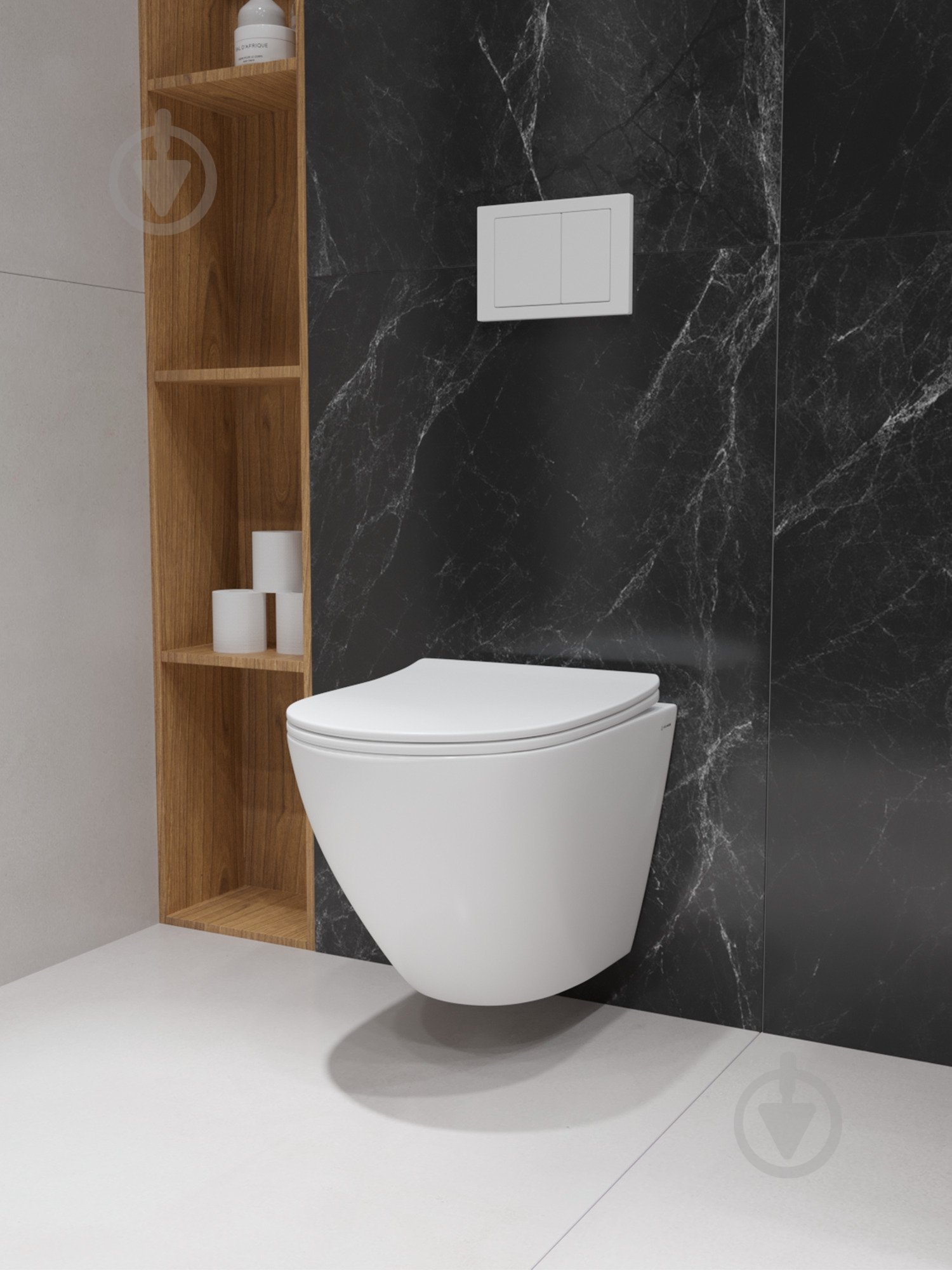 Комплект Helmken 04620F52M4 5 в 1: унитаз с сиденьем Slim Duroplast/Soft-close - фото 9