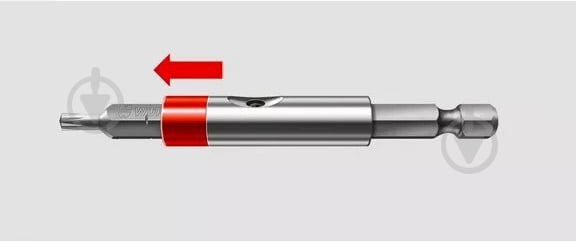 Держатель бит WURTH 1/4IN-L66MM 1 шт. 0614176638 - фото 3