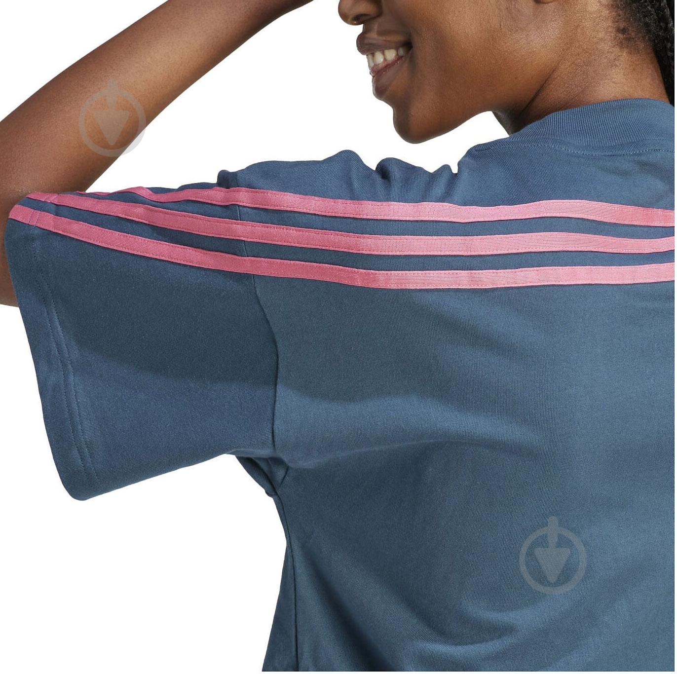 Футболка Adidas IL3063 р.XL синий - фото 3 Футболка Adidas IL3063 р.XL синий - фото 3