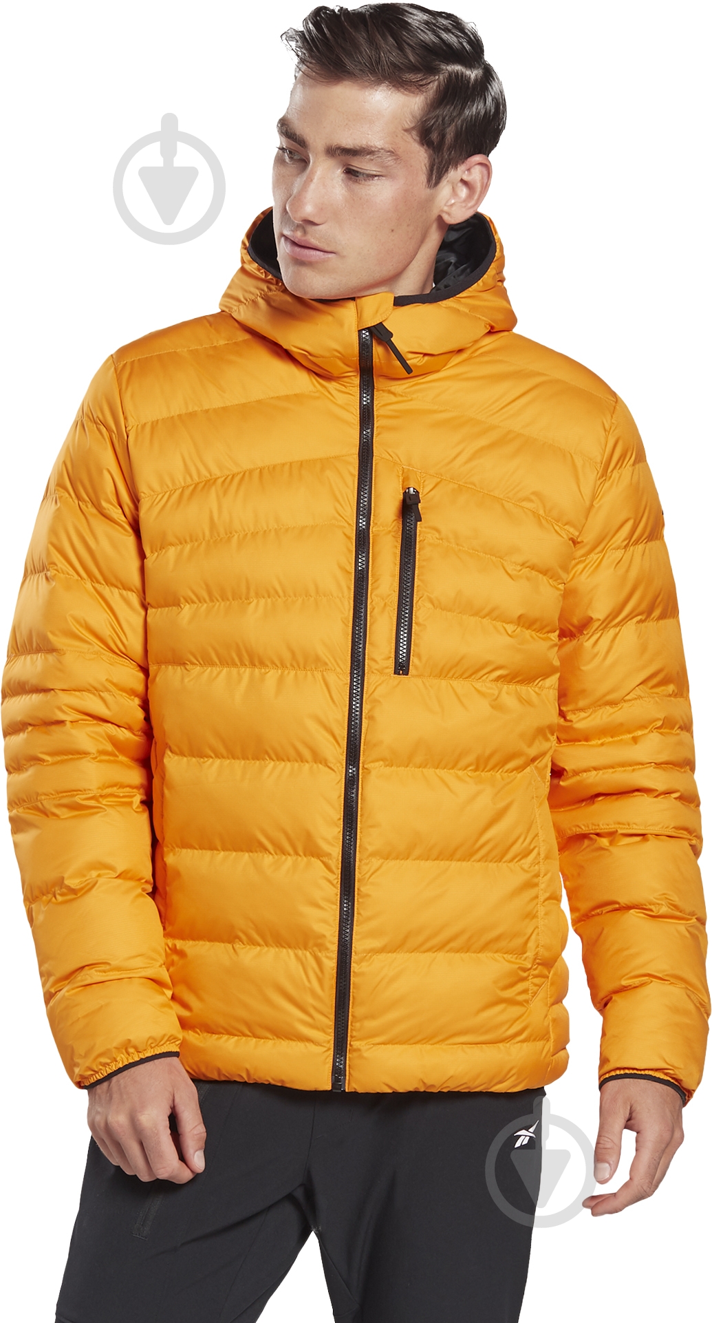 Куртка мужская Reebok OW SYNDWN B JKT FT0671 р.M оранжевая - фото 1