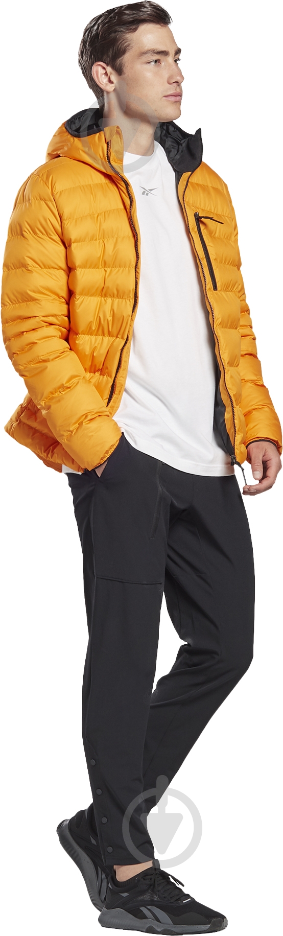 Куртка мужская Reebok OW SYNDWN B JKT FT0671 р.M оранжевая - фото 6
