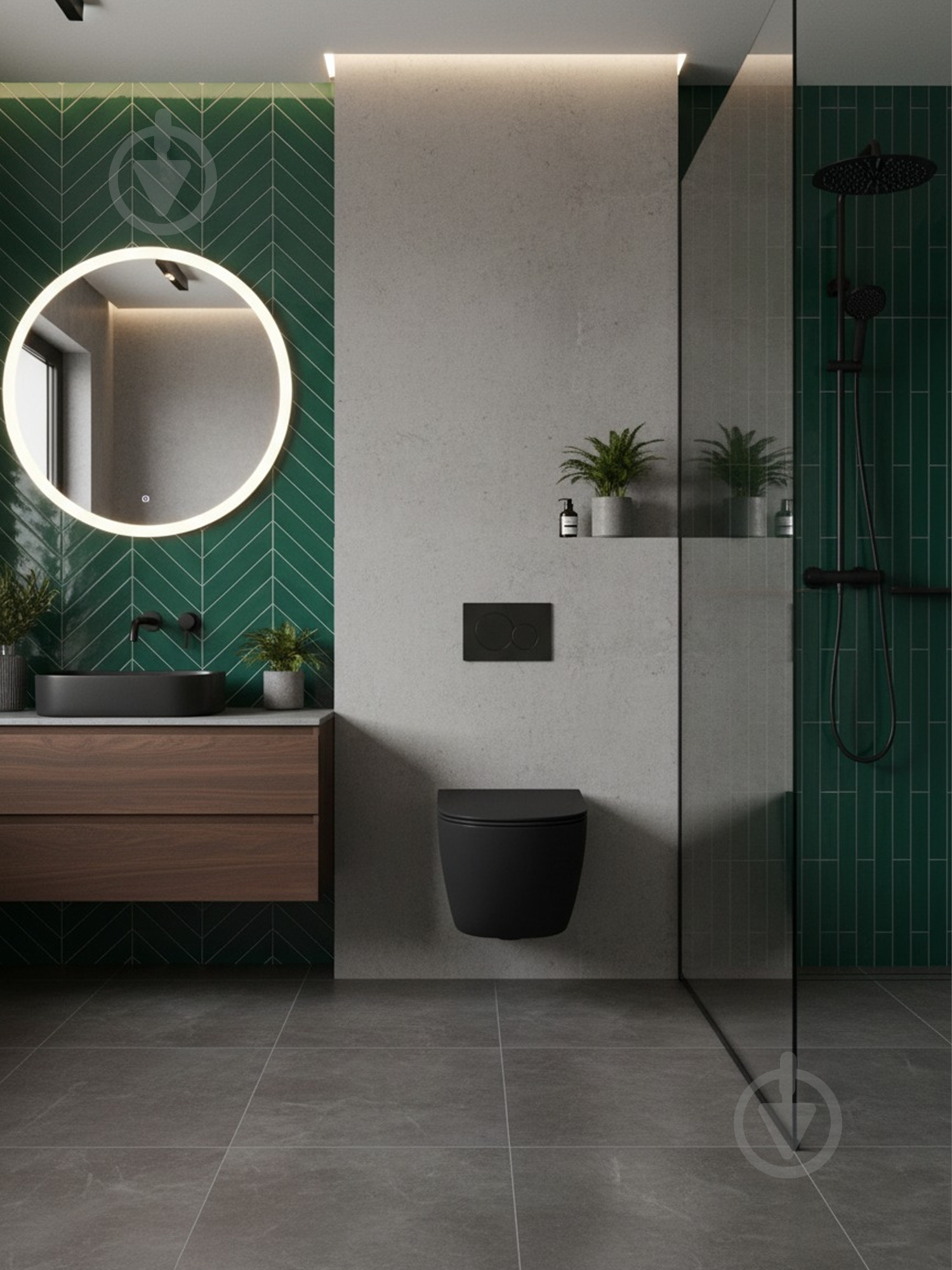 Комплект Helmken 37G1043E79 5 в 1: унитаз с сиденьем Slim Duroplast/Soft-close - фото 11