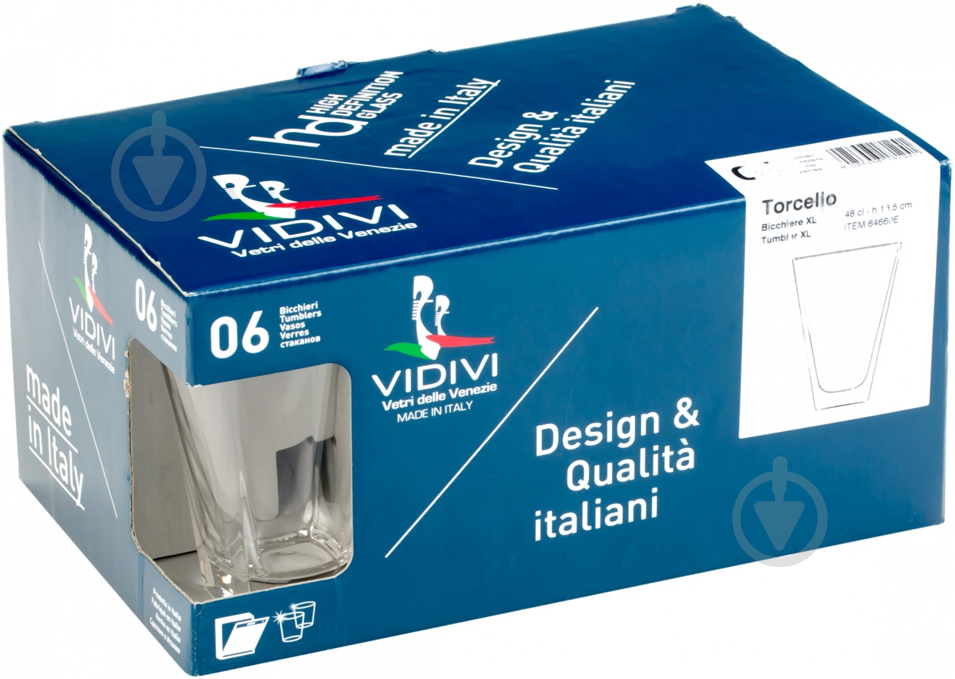 Набір склянок Vidivi Torcello 64669ЕМ 480 мл 6 шт. - фото 2
