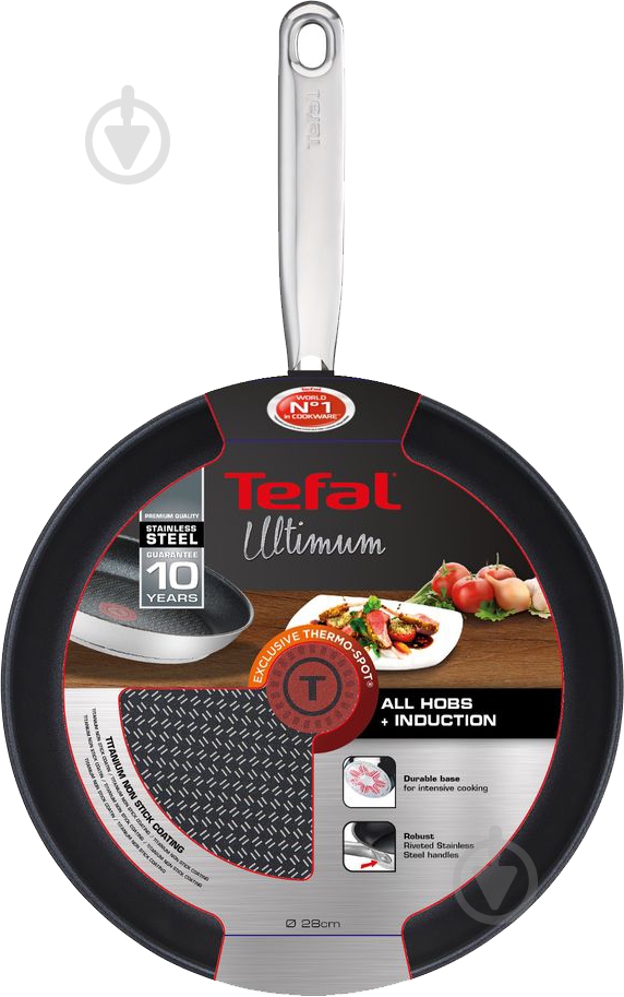 Сковорода Tefal Ultimum 24 см - фото 2