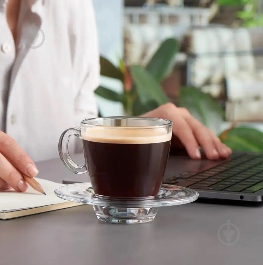 Набор чашек Pasabahce с блюдцами Agua на 6 персон 95040 - фото 3 Набор чашек Pasabahce с блюдцами Agua на 6 персон 95040 - фото 3