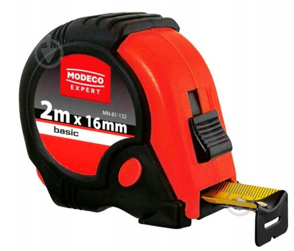 Рулетка Modeco MN-81-132 2 м x 16 мм - фото 1