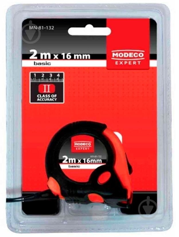 Рулетка Modeco MN-81-132 2 м x 16 мм - фото 3