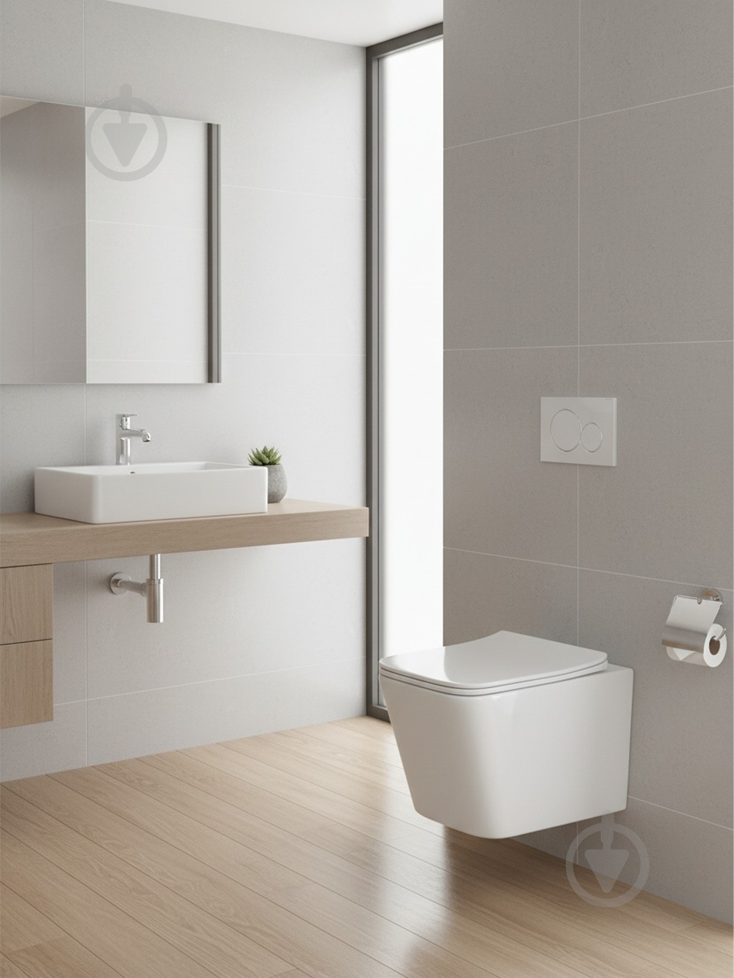 Комплект Helmken 848AG54506 5 в 1: унитаз с сиденьем Slim Duroplast/Soft-close - фото 12