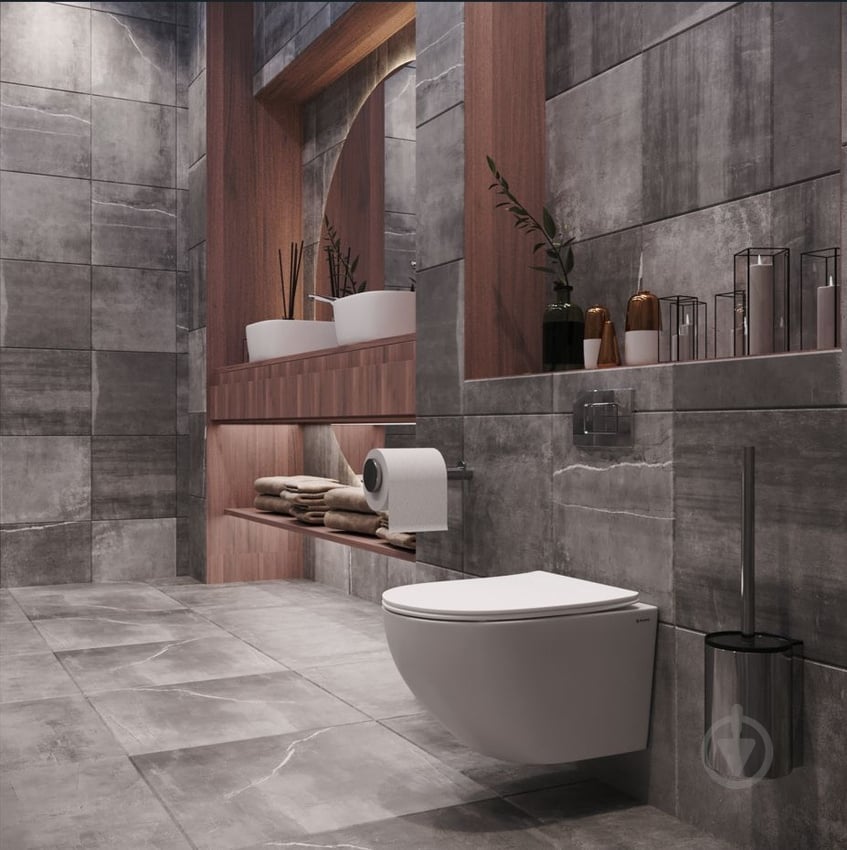 Комплект Helmken K9Y8760330 5 в 1: унитаз с сиденьем Slim Duroplast/Soft-close - фото 9 Комплект Helmken K9Y8760330 5 в 1: унитаз с сиденьем Slim Duroplast/Soft-close - фото 9