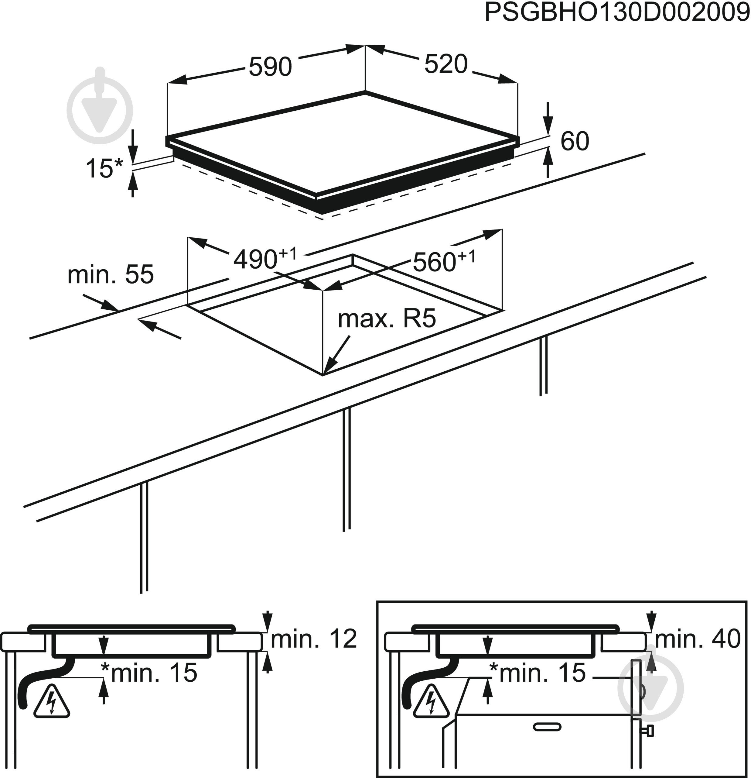 Варочная поверхность электрическая Electrolux EHH96240IK - фото 5