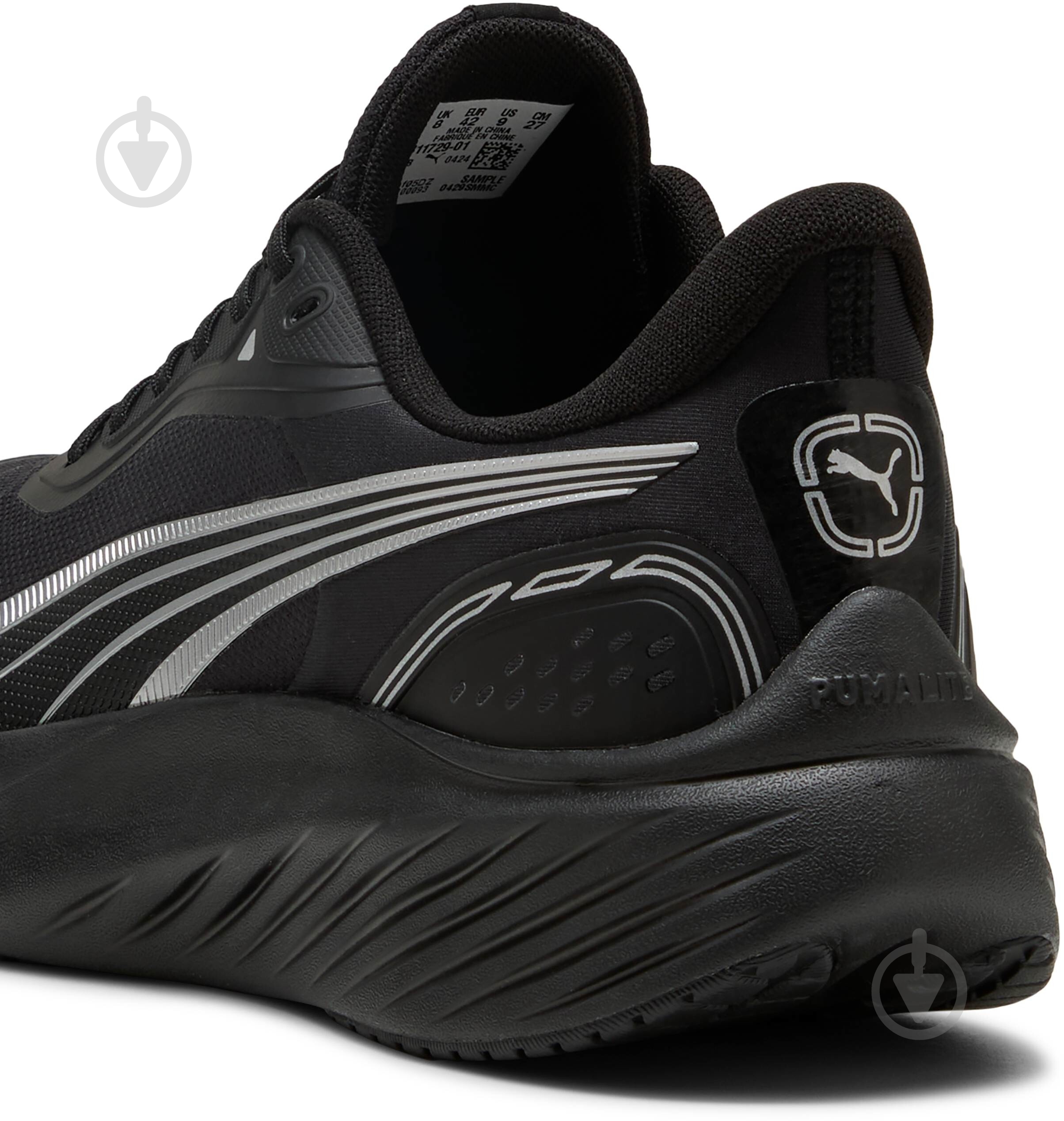 Кросівки жіночі демісезонні Puma Pounce Lite PTX 31172901 р.37,5 чорні - фото 5 Кросівки жіночі демісезонні Puma Pounce Lite PTX 31172901 р.37,5 чорні - фото 5