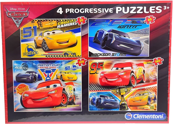 Пазлы Clementoni 07714 Тачки 3 Панорама - фото 1