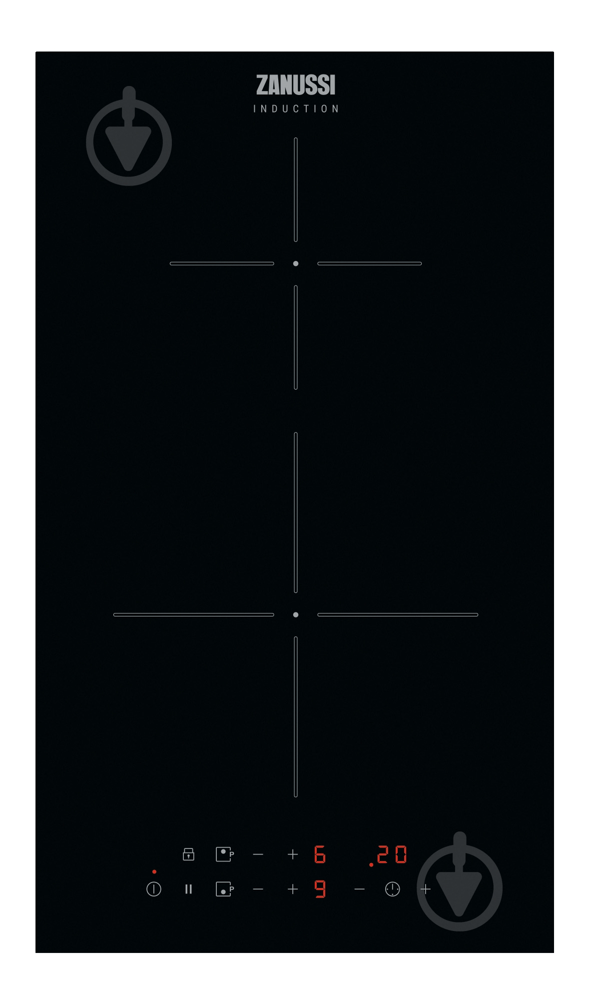 Варочная поверхность электрическая Zanussi IPZ3241KC - фото 1