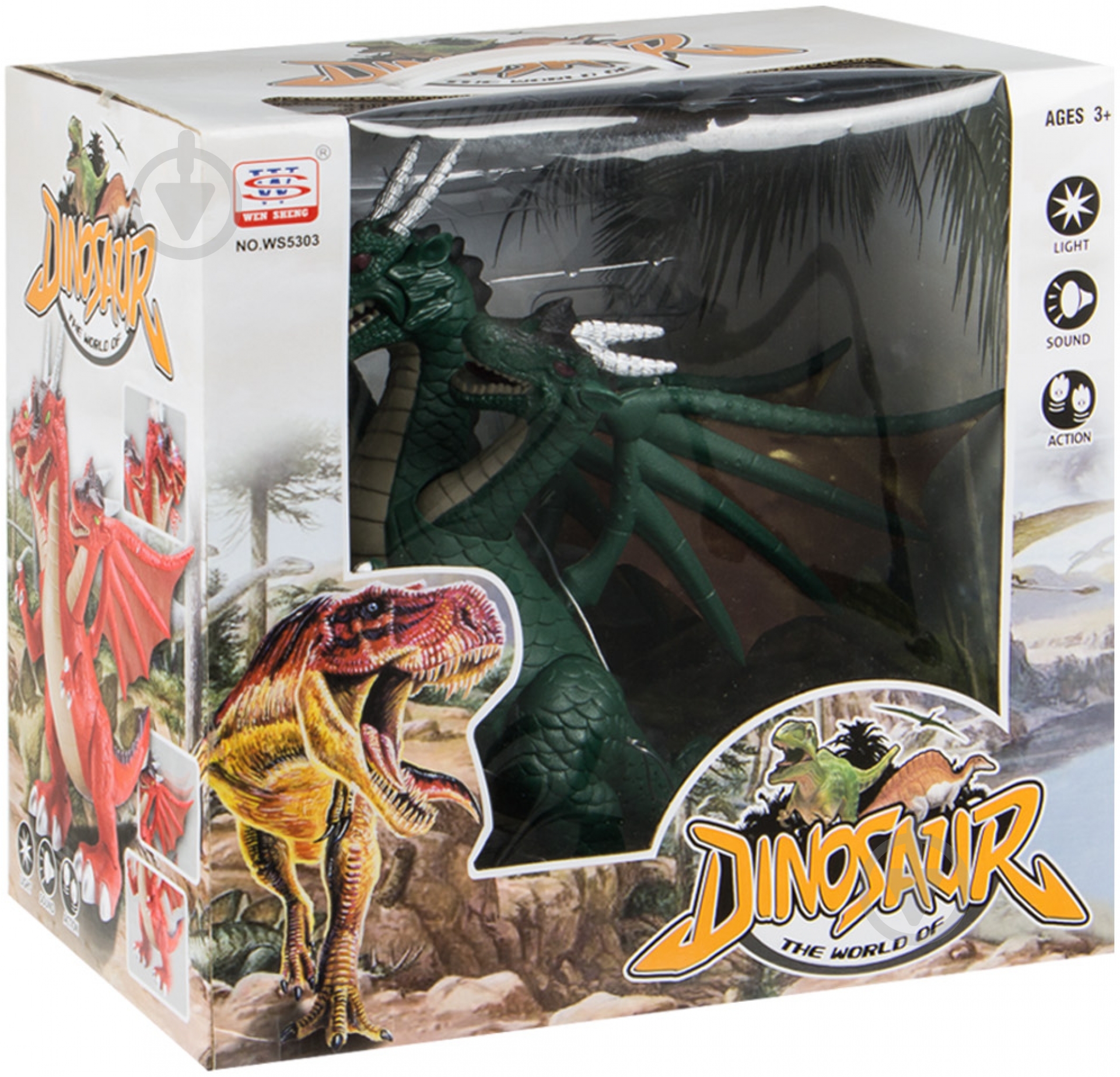 Динозавр Wen Sheng ED04185 - фото 3 Динозавр Wen Sheng ED04185 - фото 3