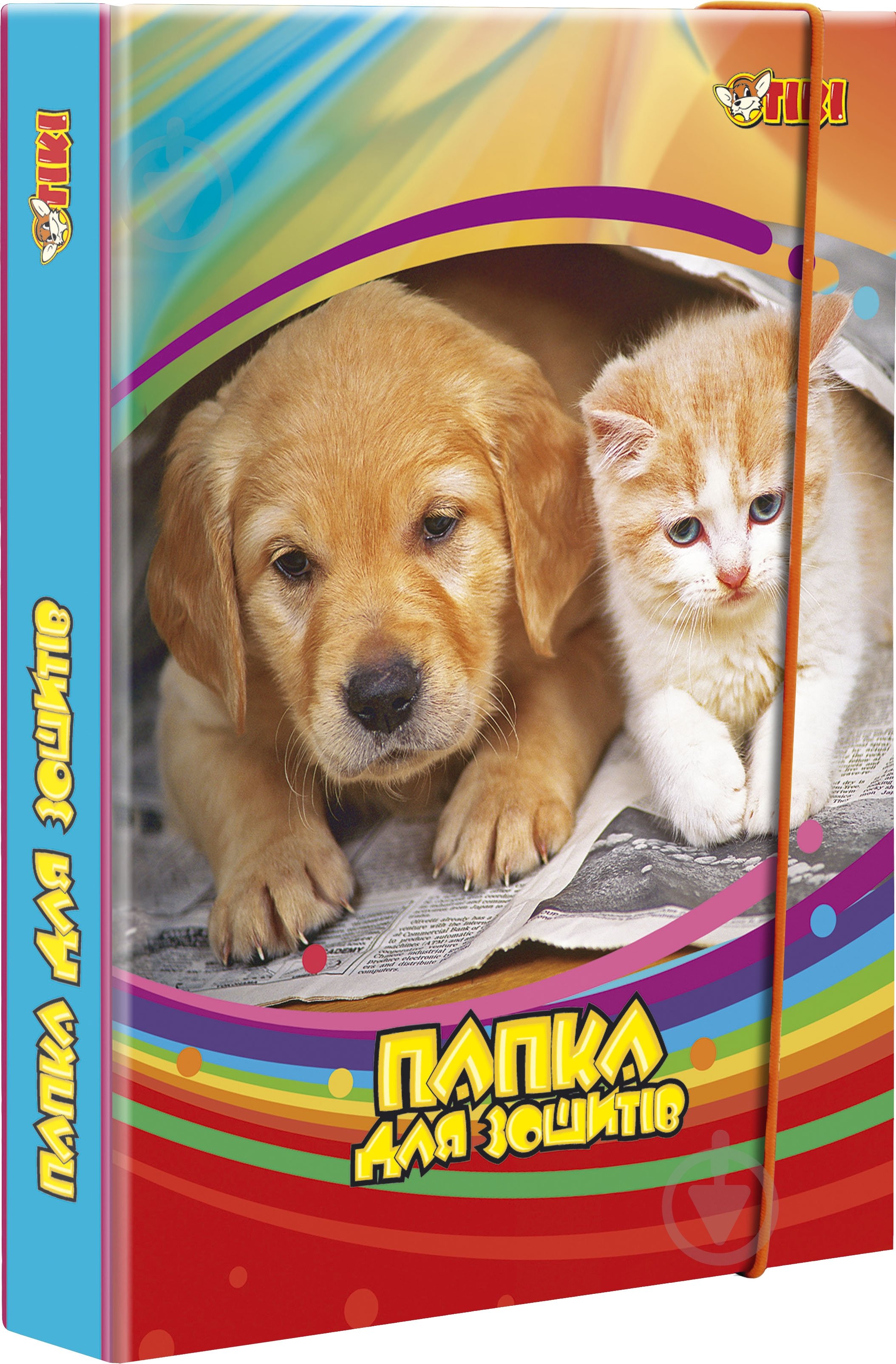 Папка для тетрадей на резинке В5 Тікі - фото 4 Папка для тетрадей на резинке В5 Тікі - фото 4