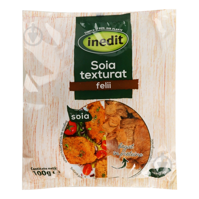 Соя Inedit текстурированная слайсы 100 г - фото 1