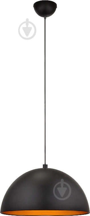 Подвес Globo Earth 1x60 Вт E27 черный 15123 - фото 1 Подвес Globo Earth 1x60 Вт E27 черный 15123 - фото 1