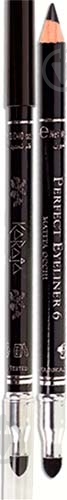 Олівець для очей KARAJA Perfect 01 black 1,2 г - фото 1
