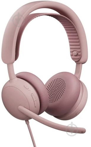 Наушники Logitech ZONE Wired 2 rose (L981-001620) - фото 4
