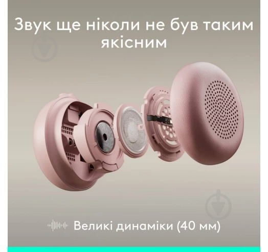 Наушники Logitech ZONE Wired 2 rose (L981-001620) - фото 8