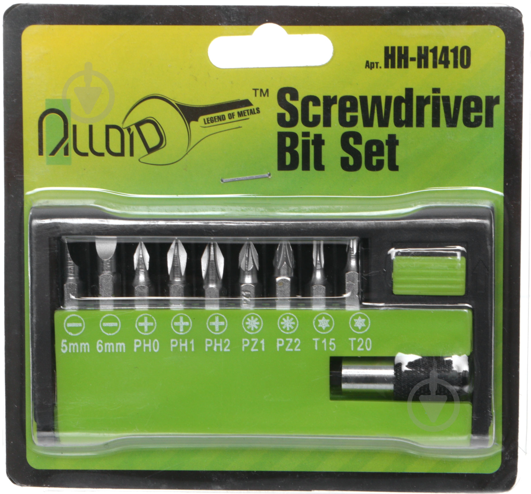 Набор бит Alloid 10 шт. НН-1410 - фото 3