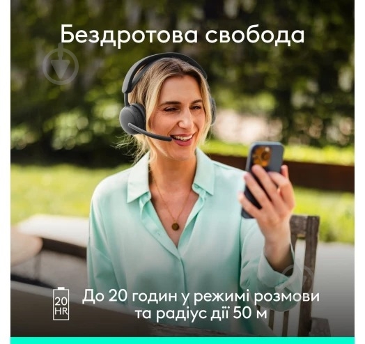 Наушники Logitech ZONE Wireless 2 ES graphite (L981-001503) - фото 7 Наушники Logitech ZONE Wireless 2 ES graphite (L981-001503) - фото 7